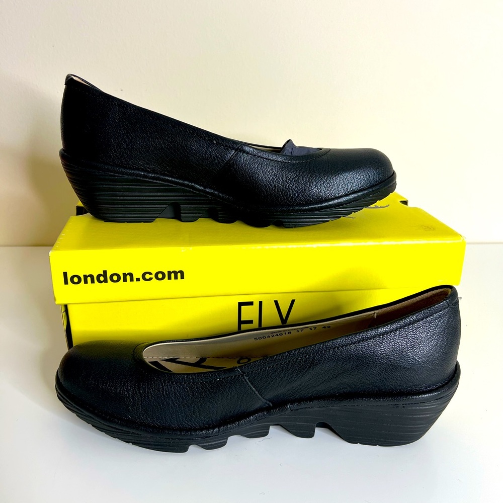 NIB Fly London Wedges